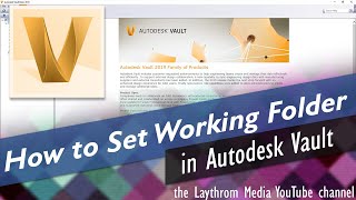 Autodesk Vault  How to Set Working Folder [upl. by Hephzipa922]