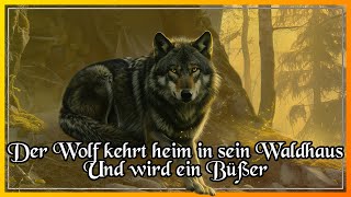 EinschlafHörbuch Märchen für Erwachsene quotDer Wolf kehrt heim in sein Waldhaus quot  Josef Haltrich [upl. by Wayne]