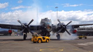 Former RAAF P2 Neptune SP2HP2V7 Maintenance Engine Running [upl. by Karen]