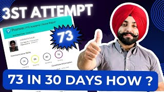 PTE exam review 73 Scores in 30 days how to get 75 bands in 30 days  Gurwinder Sir [upl. by Indihar274]