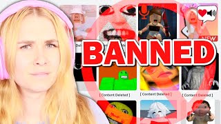 I Played BANNED Roblox Games [upl. by Rohpotsirhc571]