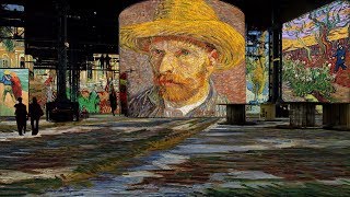 Vincent van Gogh art ALIVE  Atelier des Lumières Paris France STARRY NIGHT [upl. by Reilly]