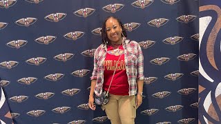 Come to a Professional Basketball Game with me New Orleans Pelicans vs Phoenix Suns [upl. by Kistner]