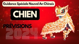 HOROSCOPE CHINOIS ⛩️ SIGNE DU CHIEN ⛩️ PRÉVISIONS POUR LANNÉE 2024 [upl. by Gladdie]