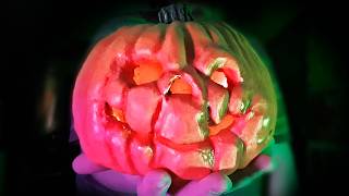 Upgrading a Paper Mache Pumpkin [upl. by Fallon]