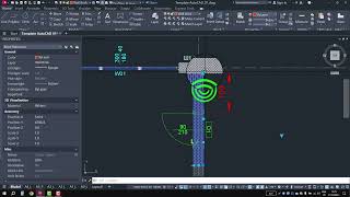 AutoCAD Dynamic Block Walls [upl. by Adnilra]