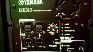 Als YAMAHA DXS12 powered subwoofer video review [upl. by Waring213]