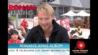 Ronan Keating 2009 Sunrise Interview Australia [upl. by Cuda]