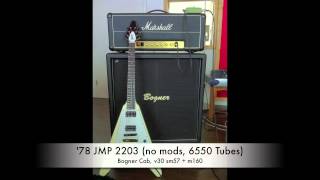 1978 Marshall JMP 2203 High Gain Clip [upl. by Kendre]