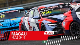 Macau  Race 1  2024 Kumho FIA TCR World Tour [upl. by Poucher864]