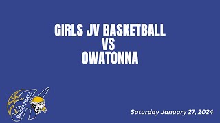 Girls JV Basketball vs Owatonna 12724 [upl. by Teragramyram]