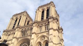 Première sonnerie des nouvelles cloches de NotreDame de Paris [upl. by Woodward]