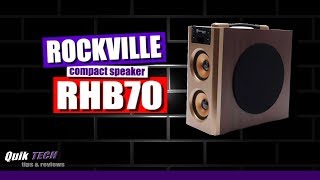 Rockville RHB70 Compact Speaker [upl. by Nodarse]