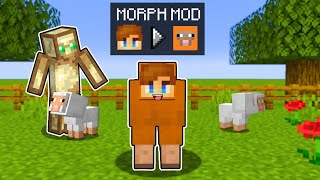 Jag Fuskade Med MORPH MOD i Minecraft Kurragömma [upl. by Nirag]