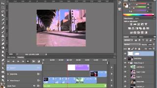 Photoshop cs6 tutorial part 4 adding text and transitions [upl. by Cawley]