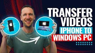 How to Transfer Video from iPhone to PC amp PC to iPhone  UPDATED Tutorial [upl. by Eldred324]