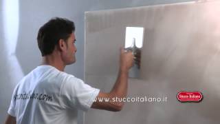 Marmorino Velvet  How to apply Marmorino Venetian Plaster Velvet effect [upl. by Melly]