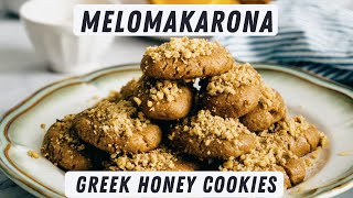 Melomakarona Greek Honey Cookies [upl. by Sands]