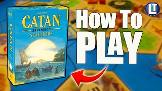 CATAN SEAFARERS  Learn to PLAY  SETTLERS OF CATAN EXPANSION [upl. by Ferriter]