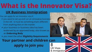 What is the Innovator Visa  UK Business Immigration  Hindi  Urdu [upl. by Yemac]