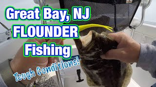 Great Bay NJ Flounder Fishing [upl. by Feenah]