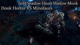 Shadow Heart Shadow Monk With Glut VS Minotaurs [upl. by Manoop8]