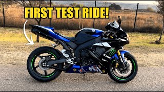 2005 Yamaha R1 Wrecked Bike Rebuild  Part 7 [upl. by Burns]