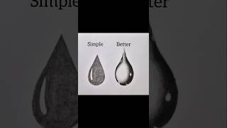 Water drop drawing drawingshorts [upl. by Quitt]