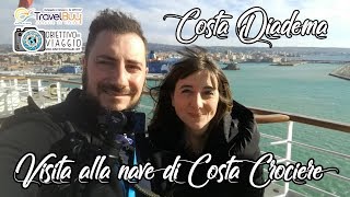 Costa Diadema Visita alla nave di Costa Crociere [upl. by Elinet601]