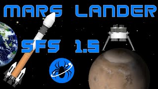 Mars Lander in SFS 15  Spaceflight Simulator SFS 15 [upl. by Ahsilam]