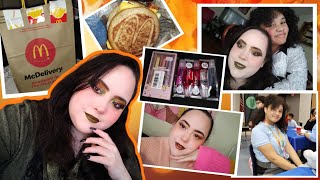 🍂NOV VLOG 194 🧡Ace Beaute 🧡AMBIANCE Palette 💚Nails McDonalds Breakfast etc [upl. by Schick665]