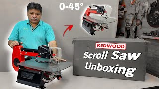 Redwood Scroll Saw Carpenterमिस्त्री के बड़े काम का है यह Saw  Unboxing In Hindi 2024 [upl. by Nogam]