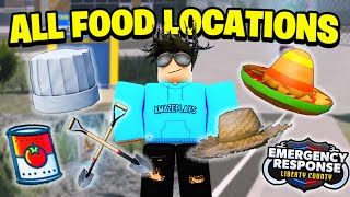 All FOOD CHALLENGE LOCATIONS In ERLC Liberty County [upl. by Eddie]