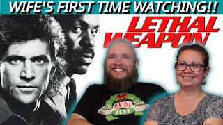 Lethal Weapon 1987  Wifes First Time Watching  Movie Reaction [upl. by Abigale386]