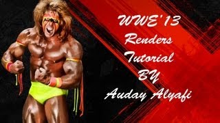 WWE13 Tutorials Custom Renders [upl. by Seften326]