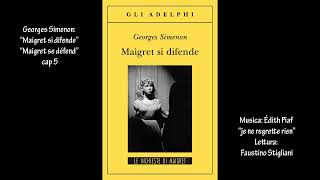 Georges Simenon “Maigret si difende” “Maigret se défend” cap 5 [upl. by Mar858]