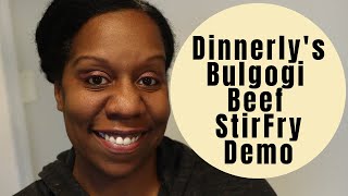 Dinnerly  Bulgogi Beef Stir Fry Demo amp Review  Product Review [upl. by Orella]