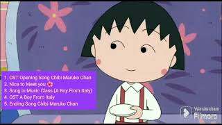 Song list OST Chibi Maruko Chan 2024 [upl. by Oirad]