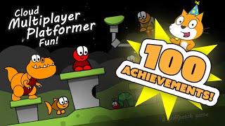 Cloud Platformer Multiplayer Fun 🔥 All Achievements revealed [upl. by Anirbys]