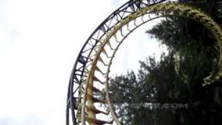 Canobie Corkscrew Front Seat onride HD POV Canobie Lake Park [upl. by Thorncombe]