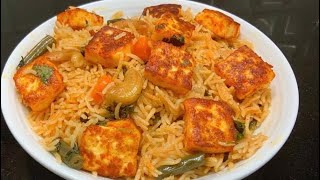 பன்னீர் புலாவ் இப்படி சுவையா செஞ்சு அசத்துங்கPaneer pulav recipepaneer Biriyani recipe in Tamil [upl. by Berlauda950]