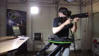 Virtuix Omni An Immersive Virtual Reality Gaming Experience [upl. by Hubie]