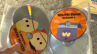 South Park Seasons 110 DVD Collection Unboxing [upl. by Lednem190]