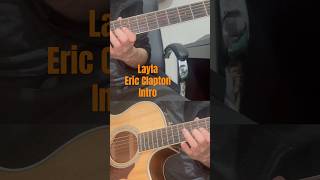 Layla  Eric Clapton Intro guitarra guitarristaericclaptonguitarcover guitarintroplayalong [upl. by Romo]