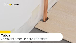 Comment poser un parquet flottant   Bricorama [upl. by Sinylg]