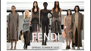 FENDI Women’s Spring Summer 2025 Fashion Show [upl. by Sunday]