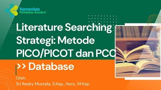 Part 1 Literature Searching Strategi LSS Metode PICOPICOT amp PCC menggunakan DATABASES [upl. by Badr]