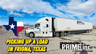 Picking Up A Load In Friona Texas [upl. by Kifar]