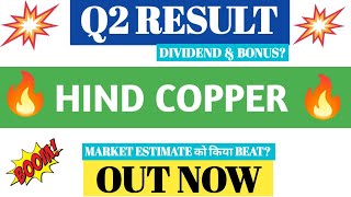 HIND COPPER Q2 RESULTS 2025  HIND COPPER Q2 RESULTS TODAY  HIND COPPER LATEST NEWS TODAY [upl. by Ntsyrk]