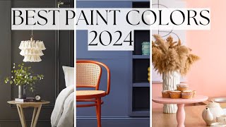 Top Paint Colors 2024 Paint Color Trends and Ideas [upl. by Skye180]